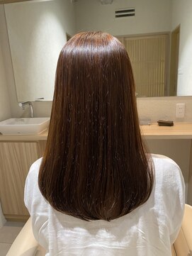 サルファ ヘアデザイン 名古屋 丸の内(S.ALPHA HAIR DESIGN) ナチュラルブローストレート