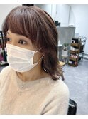 恵比寿 フェイスレイヤーカット  韓国 小顔 前髪カット モテ髪