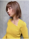 20代・30代_大人可愛い_小顔カットボブ