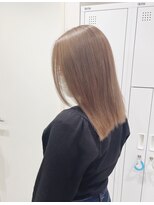 チェレ ロッソ 金剛店(Chere rosso)&nbsp;10代20代ダブルカラー/ミルクティーベージュ/ぶつ切りボブ