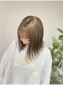 【ハイトーンカラーベージュ】 ブリーチカラー