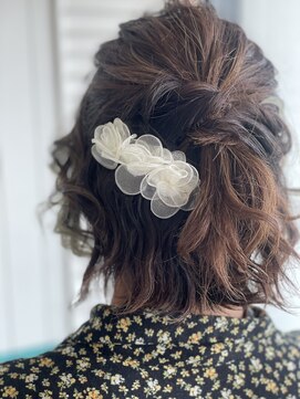 スナリー(Snaly) ハーフアップ