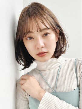 ガーデン オオタカノモリ(garden otakanomori) ショコラアッシュ ふんわりカール 20代30代40代大人ミディアムd