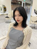 シェノン サントル(CHAINON CENTRE)&nbsp;くびれヘア/グレージュカラー/似合わせスタイル