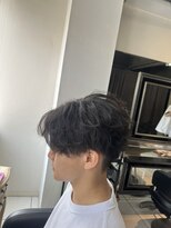 アイズ 海老名(AIZU) センターパート 無造作センターパート ニュアンスパーマ