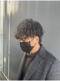12月ツイスパ波巻きパーマ