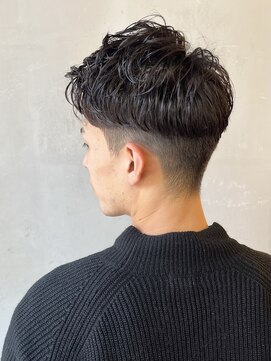 フランクスバーバーリザーブ 人形町店(FRANK’S BARBER RESERVE) ナチュラルバックパーマ　ｙ