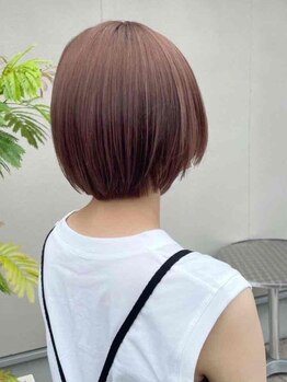 ヘアショップ エヌアンドエー 久喜菖蒲店(hair shop N&A)の写真/ヘアセットでごまかせないショートはカットが肝心！骨格や頭の形に合わせたスタイルを提案いたします◎