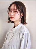 大人ボブ/レイヤーカット/暗めカラー/韓国風/髪質改善