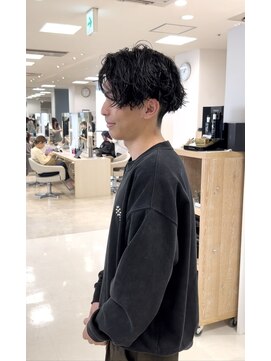 ケンジ 平塚ラスカ店(KENJE) ツイストスパイラルパーマ/メンズカット/ツーブロック