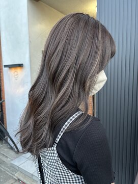 インク(inc) ハイライト/ベージュカラー/レイヤーカット