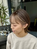 アルール バイ フェローズ(ARULE by fellows)&nbsp;フェイスフレーミングカラー×切りっぱなしボブ