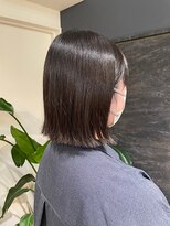 ヘアリゾート粋 トゥジュ 池袋東口店(tujuh)&nbsp;ミディアムボブ/レイヤー/ナチュラルブラウン/透明感