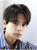 ニュアンスパーマ　韓国ヘア　ダウンパーマ　前髪パーマ