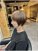 ショート/くびれショート/束感ショート
