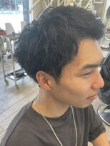 クラップス 横須賀中央店(CLAPS)&nbsp;ビジネスショートメンズマッシュツイストパーマツーブロック