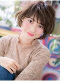 ミルクティーアッシュフェザーショートボブc6浦和20代30代40代