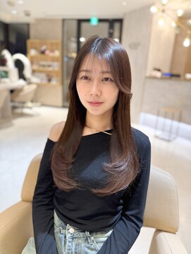 カインド 南青山(hair&make up KIND) 髪質改善/美髪ストレート/前髪/トリートメント　レイヤーカット
