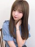 【髪質改善プログラム　ロング】+カット+カラー￥24750→￥22750～
