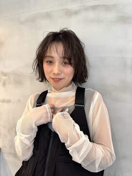 ロニカ 銀座(LOuNICA) ボブパーマ/ニュアンスパーマ20代30代40代#大人かわいい