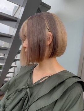 ヌル 原宿店(Null) セクションカラー/デザインカラー/ルーツカラー/原宿/表参道