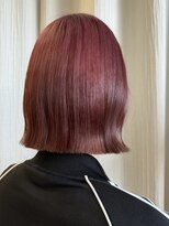 キャンバス(canvas)&nbsp;ボルドーカラー×切りっぱなしボブ