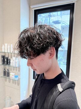 アレアル 広島並木通り店(ALEAR) 波巻きパーマ/メンズパーマ/無造作パーマ/シャドウパーマ