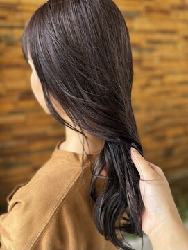 ヘアメイク シンズ ヤシマ(Hair Make SHIN'S YASHIMA) パープルハイライト