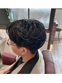 アットエス(@S)&nbsp;#メンズ#メンズパーマ#ニュアンスパーマ#福島市美容室