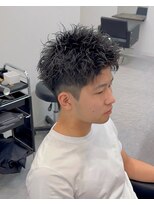 ブライト(BRIGHT)&nbsp;スパイキーショートスパイキーパーマ