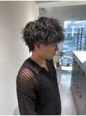 【メンズ】ツイストスパイラルパーマ
