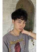 アトリエルタン 堺店(atelier Le Temps)&nbsp;メンズショート×フェザーパーマ