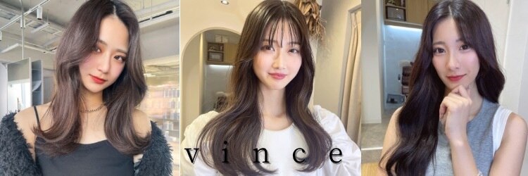 ヴィンス(vince)のサロンヘッダー