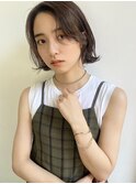 ショートボブ/外はねボブ/顔まわりレイヤー/顔まわりカット