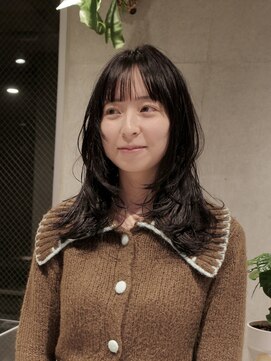 セミロングレイヤー