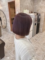 シャンティ 平岸店(Shanti)&nbsp;○ブリーチカラー/ピンクパール/ミニボブ○ 菅野裕太
