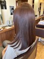 エイチ ヘアアンドメイク(eich hair&make)&nbsp;ダメージを重ねない施術で、ツヤ髪を育てていきます。