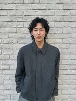 ハウス(HAUS.)&nbsp;MEN’S HAIR/サーフカール/刈り上げセンターパート/横浜