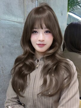 ロンドメリア 天神大名店(Lond Melia) 黒髪カタログ/オリーブグレー/ココアベージュ/に見せるヘア