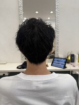 バディヘアーサロン(BUDDY HAIR SALON)&nbsp;ツイストパーマニュアンスパーマ髪型メンズ韓国系無造作パーマ