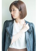 前下がりクールボブ