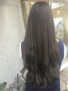 フレア 心 武庫之荘(flare) アッシュグリーンロング*