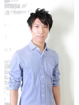 エスヘアー 名古屋 金山(es hair) 20代30代40代メンズビジネスナチュラルブラウン爽やかツーブロ