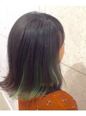 周りと差がつくインナーカラー