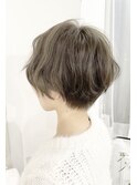ハンサムショート_マニッシュショートネイビーカラー