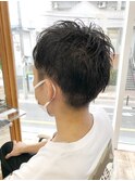 ショート　マッシュ　ショートボブ　HEADS 市川　学割　イルミナ