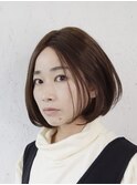 【髪型体験】 30代40代お手入れ簡単♪オトナ可愛いボブ