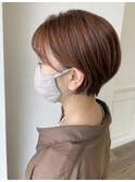 大人可愛い10代20代30代インナーカラー小顔ウルフレイヤーボブ