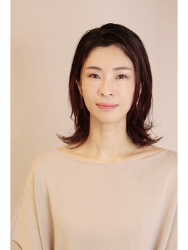 アンベリールフルー(EMBELLIR fleur) ヘルシーなウェットミディ　30代/40代/50代