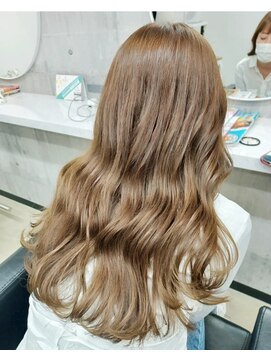 パープル(purple) ゴールドベージュ